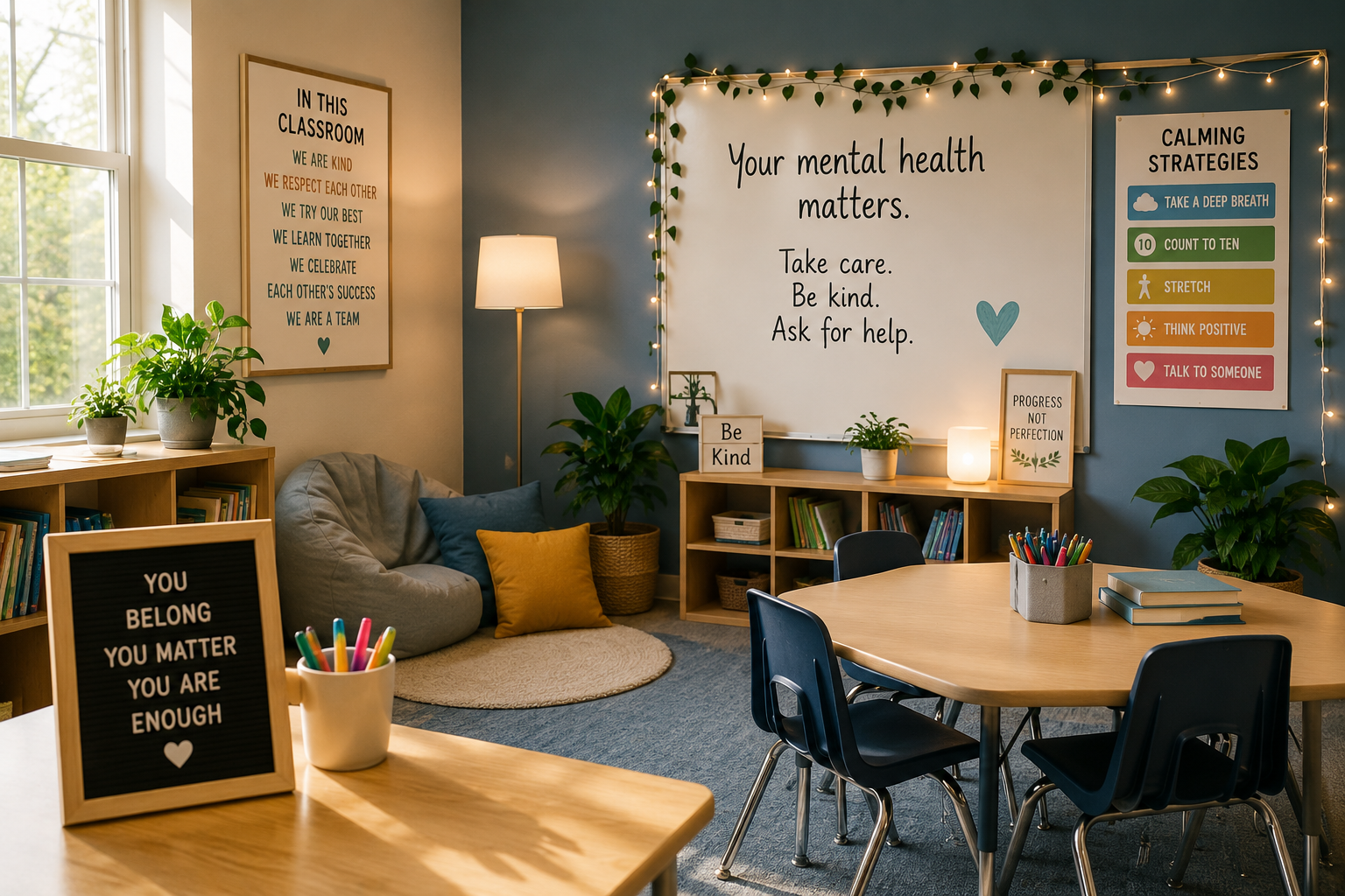 link between mental health and academic success